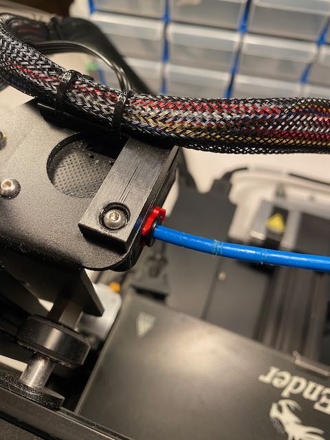 Simple Filament Runout Sensor And Cable Management By Scott's 3D ...