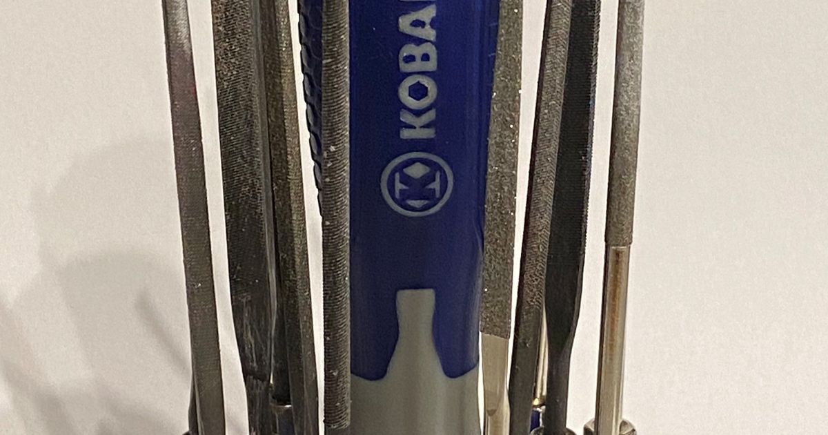 Kobalt Files Holder (Feilenhalter Kobalt) by Tritschi | Download free ...