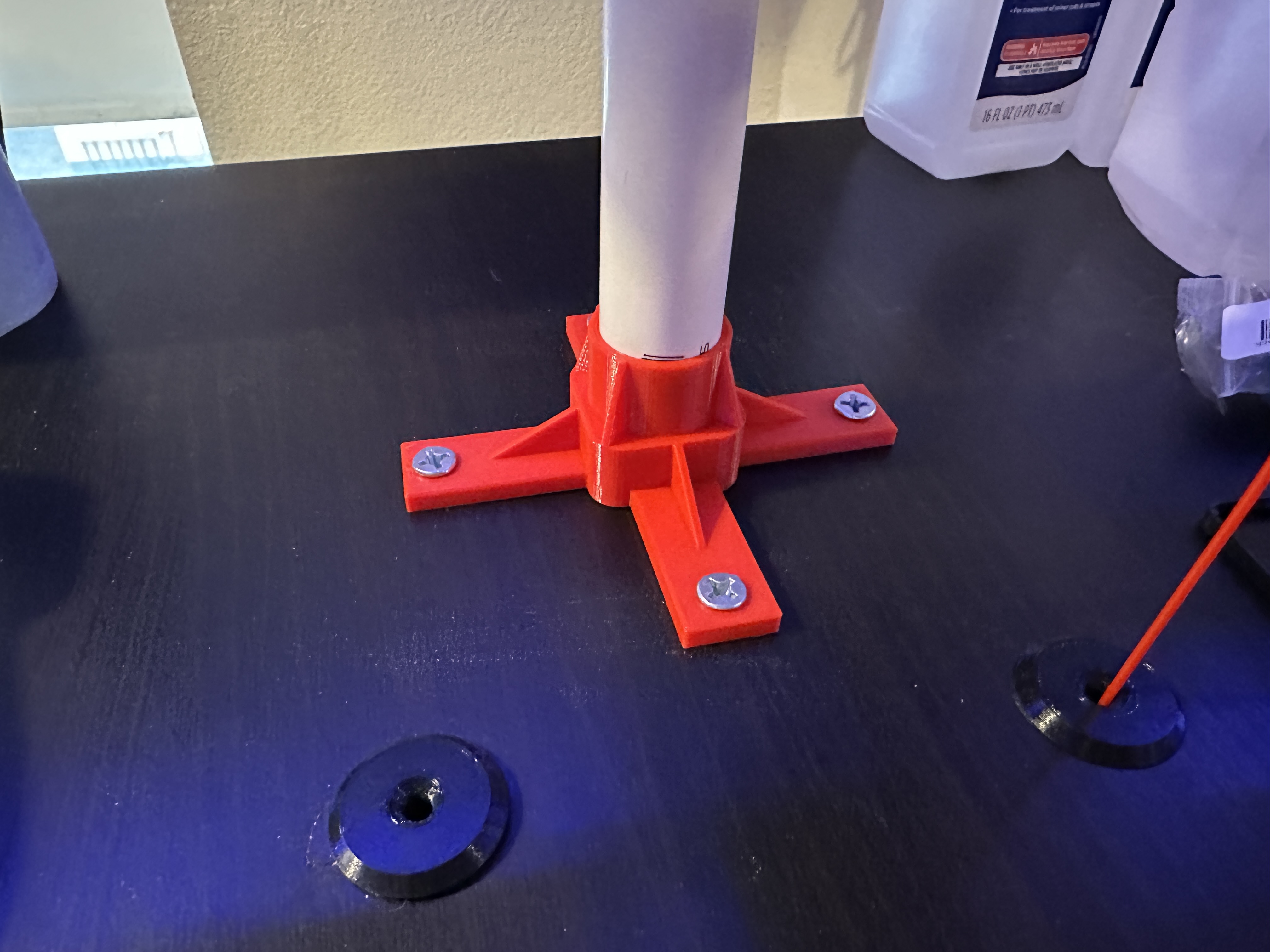 IKEA Lack PVC Spool Holder by mchet | Download free STL model ...