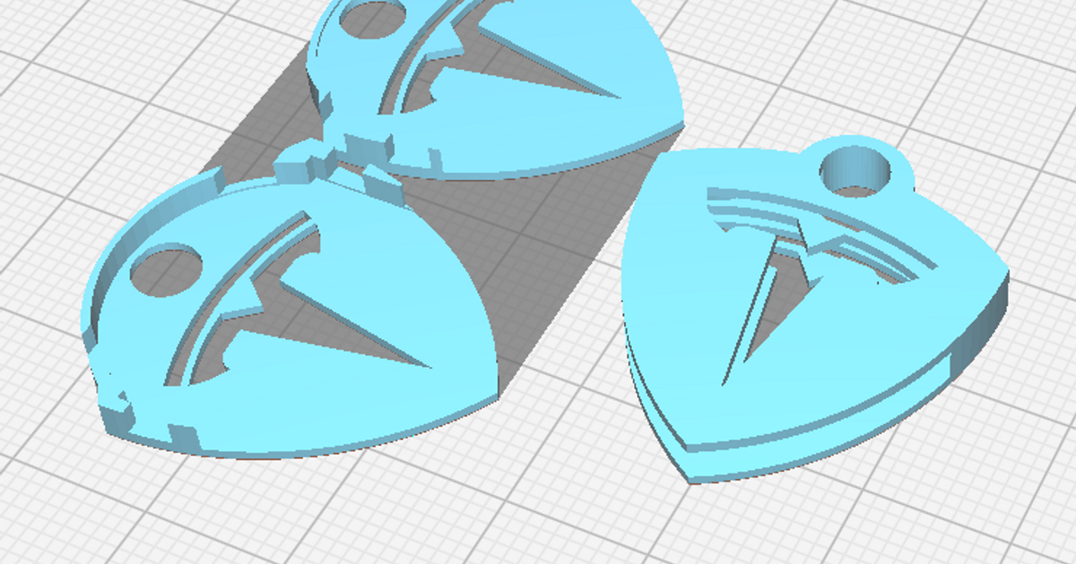 Tesla key cover by TK | Download free STL model | Printables.com