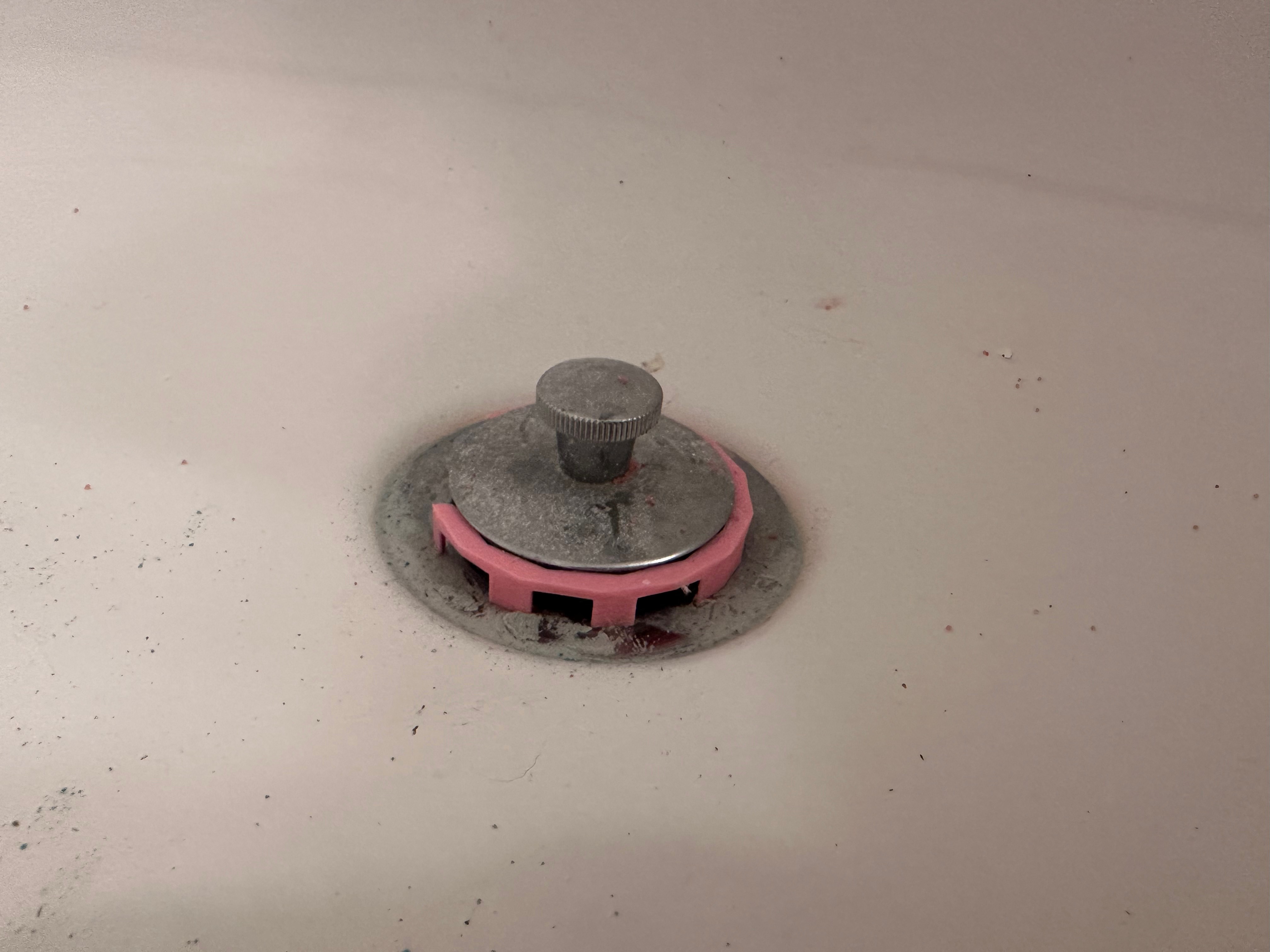 Shower Drain Plug by jreeg Download free STL model