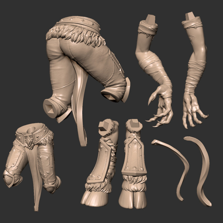 Miniatura 9 do modelo 3D Demon Hunter