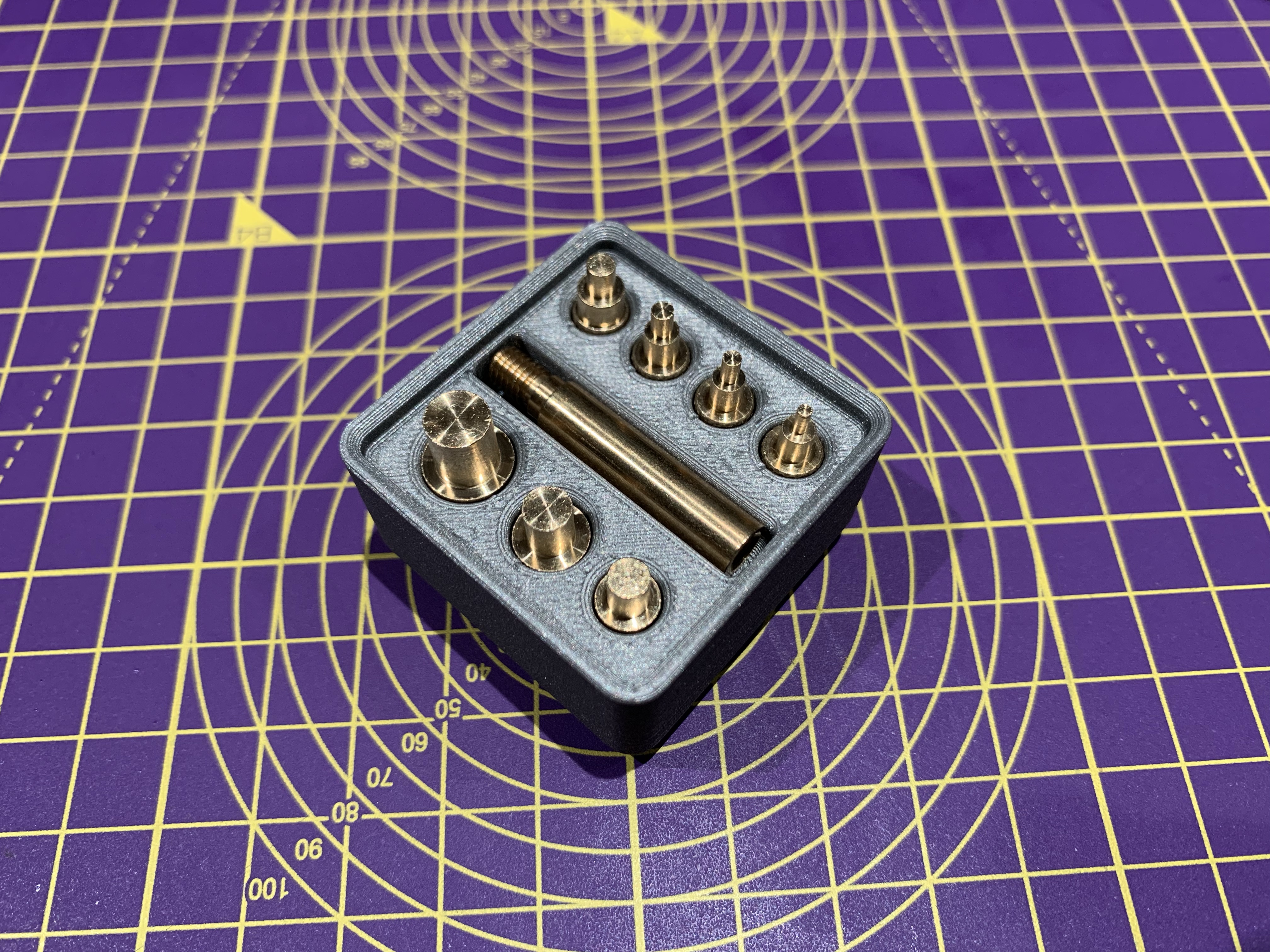 Gridfinity ruthex Threaded Insert Tip