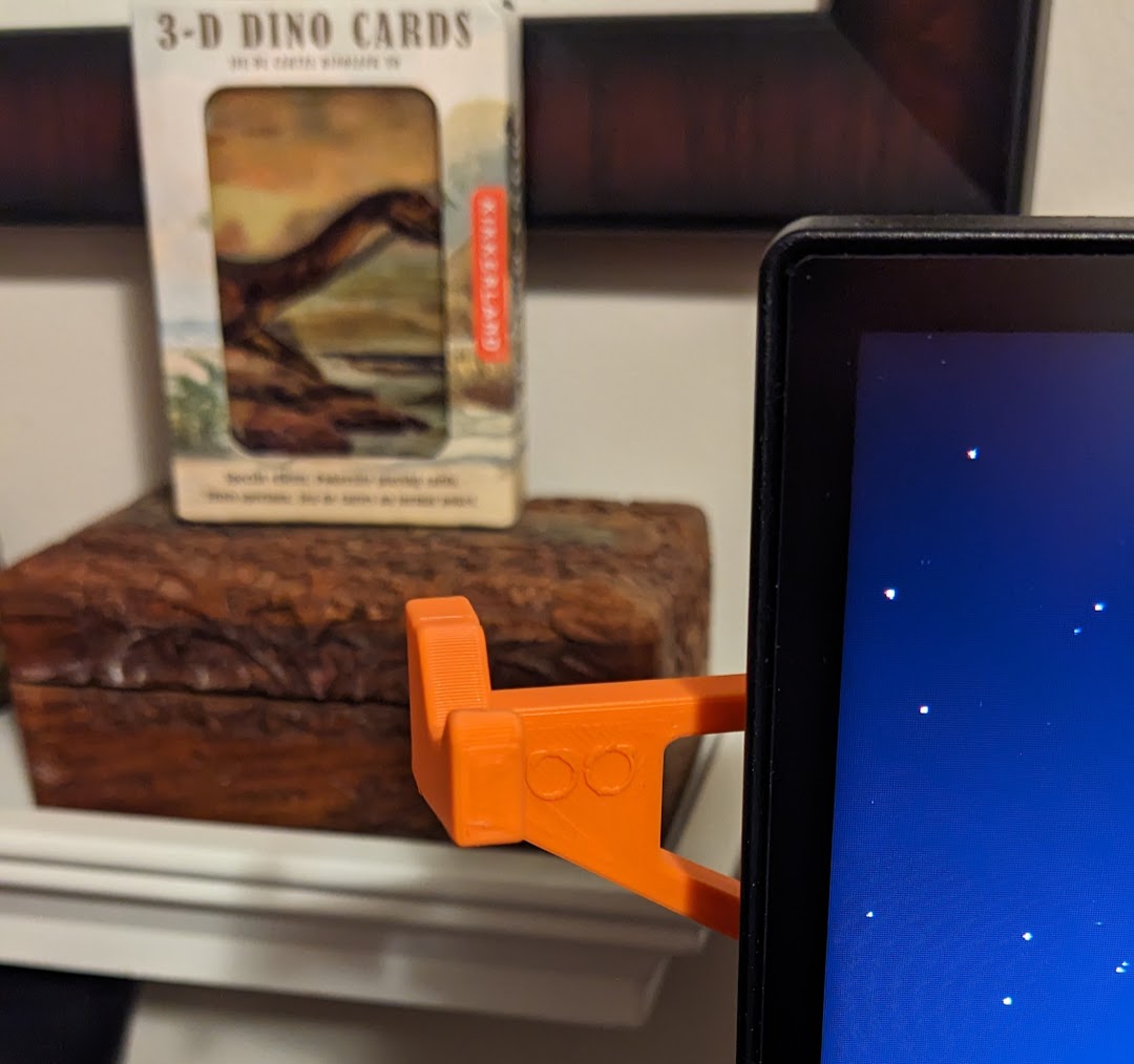 Monitor Mount -  Eye Glasses Hanger