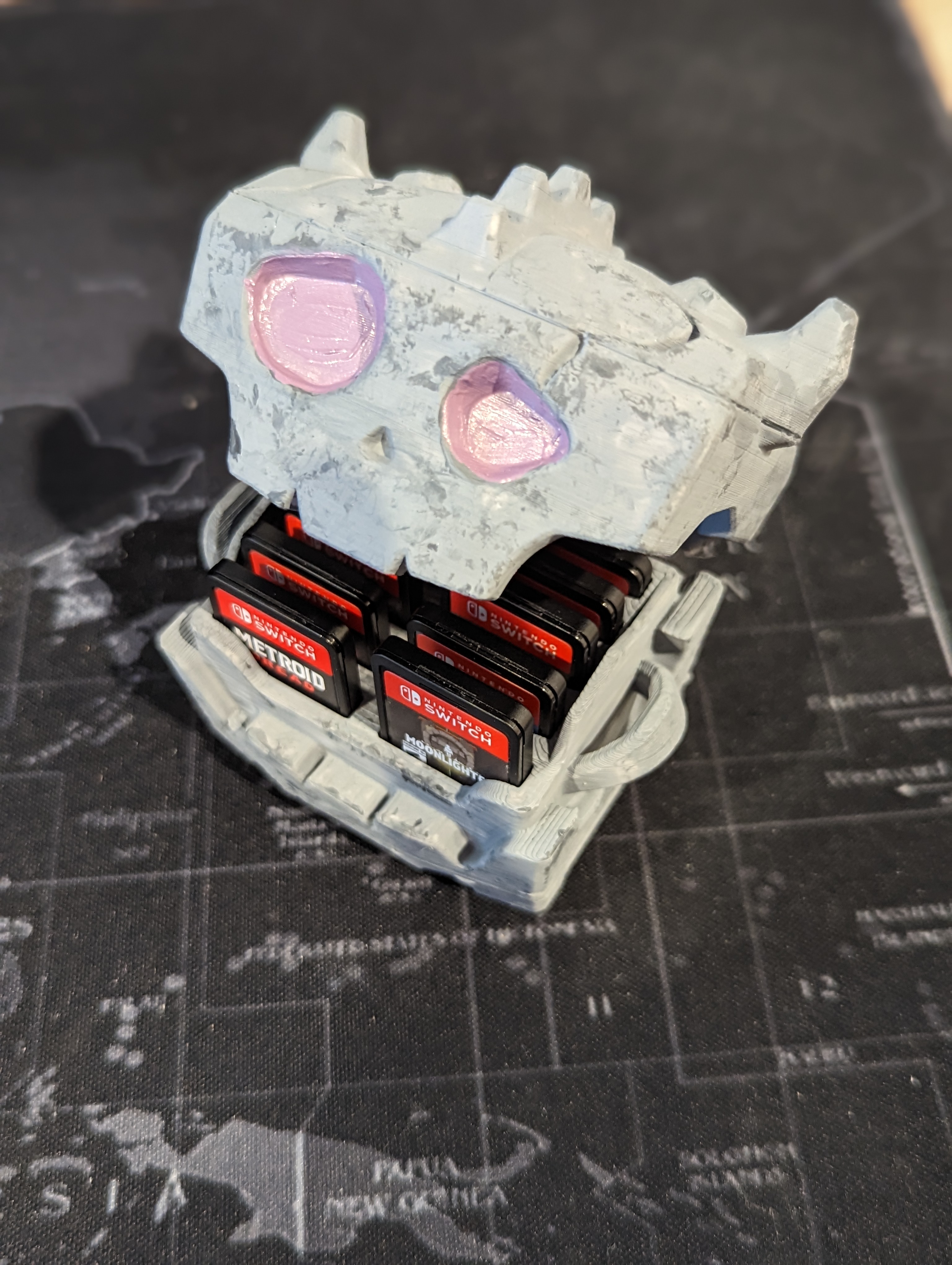 Zelda Bokoblin Chest With Nintendo Switch Cartridge Slots