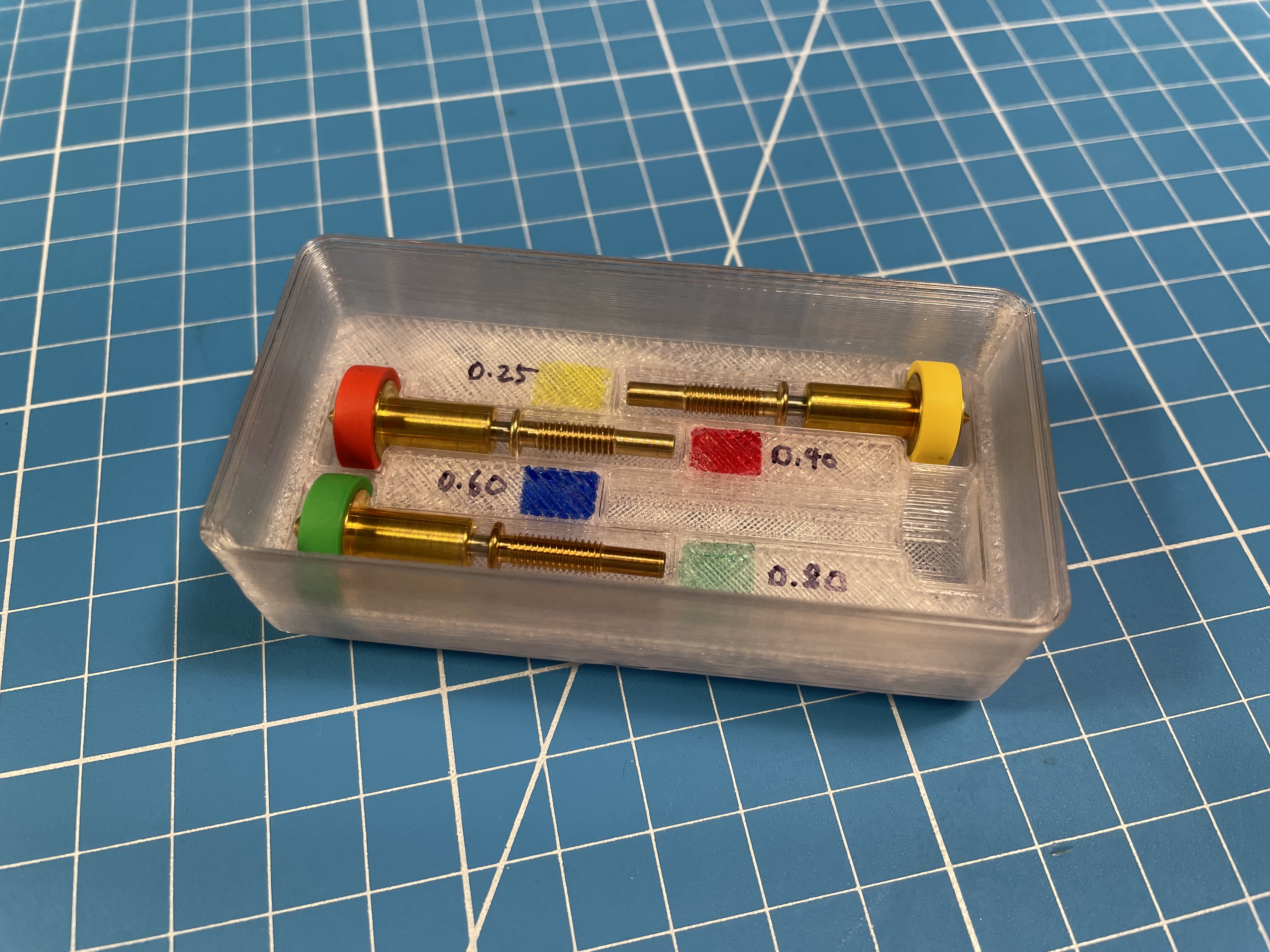 Gridfinity E3D Revo Nozzle Holder