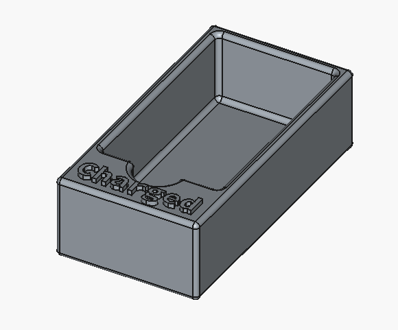 Boxes for storing rechargable batteries