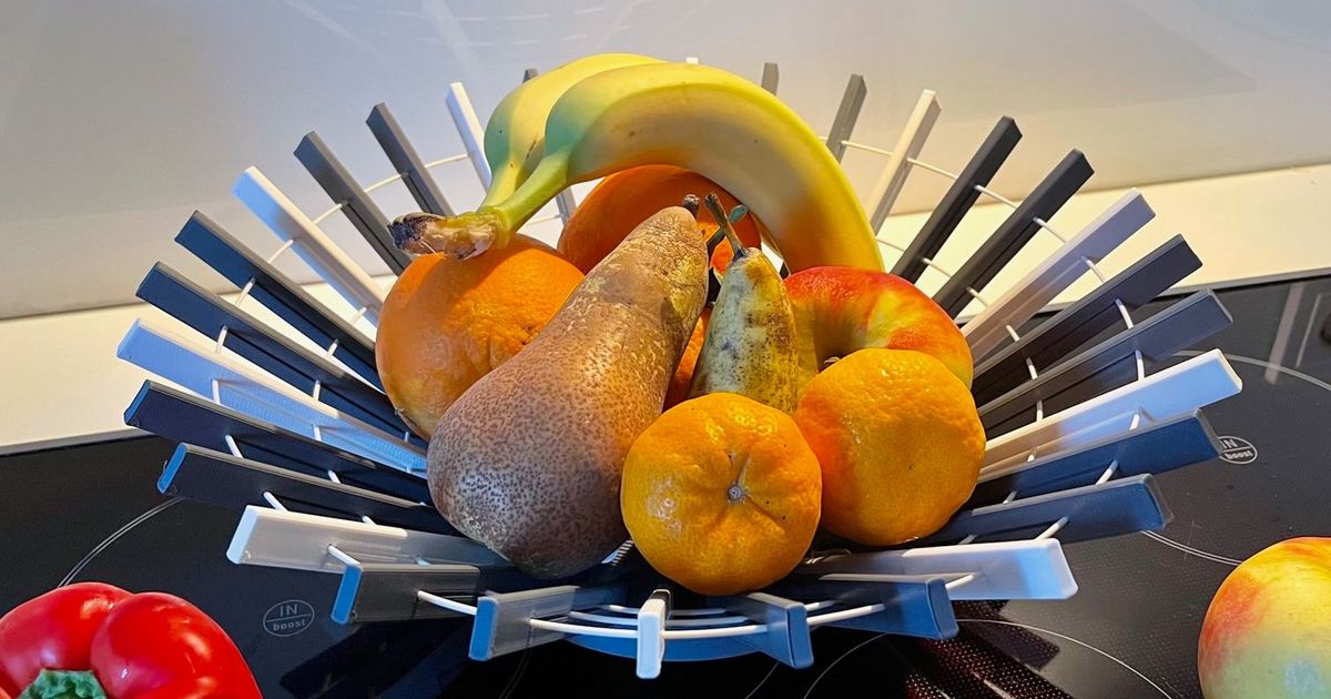 Fruit Bowl "Sandy Melon" by vmLOGIC Download free STL model