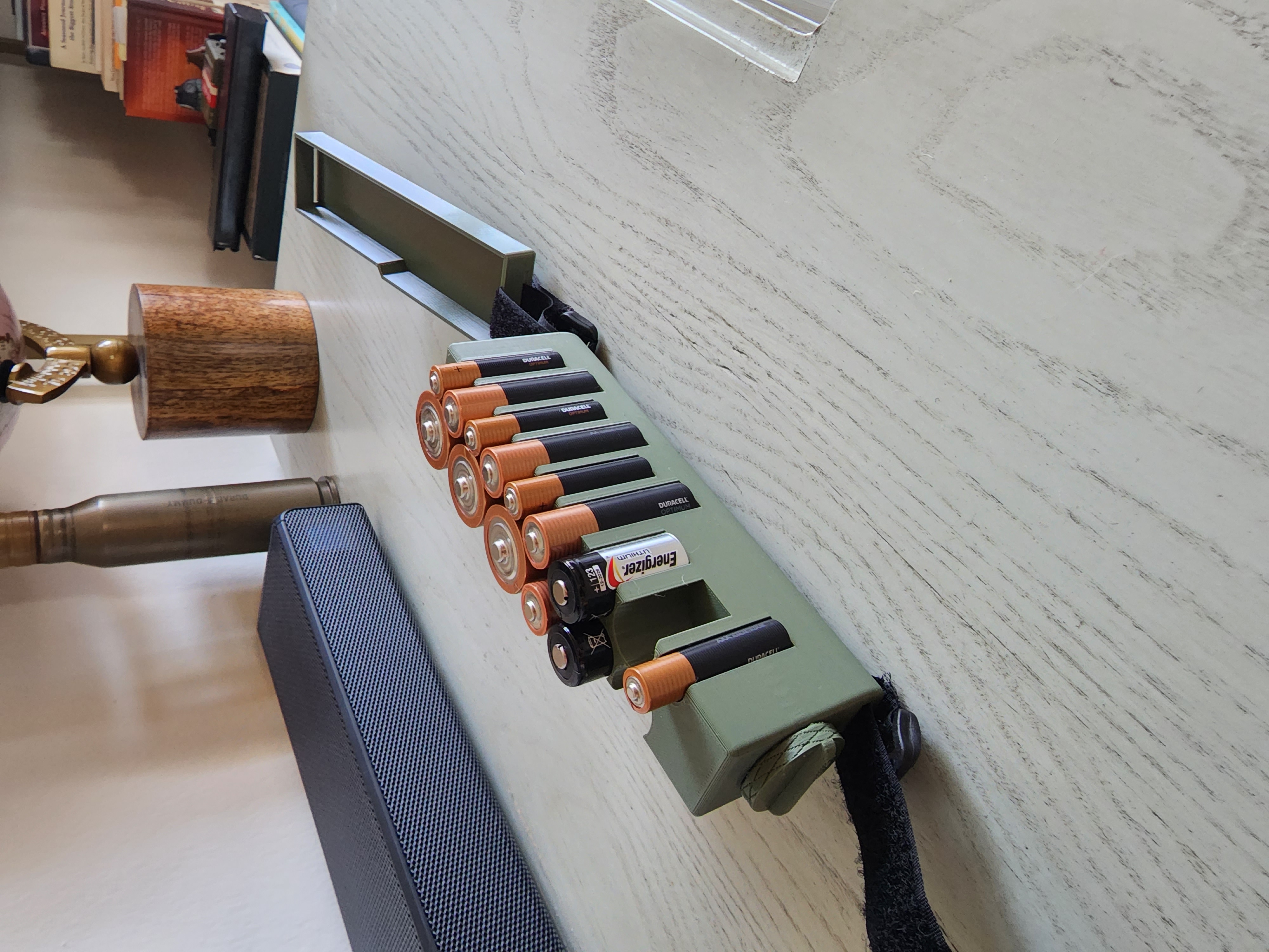 Tactical battery holder