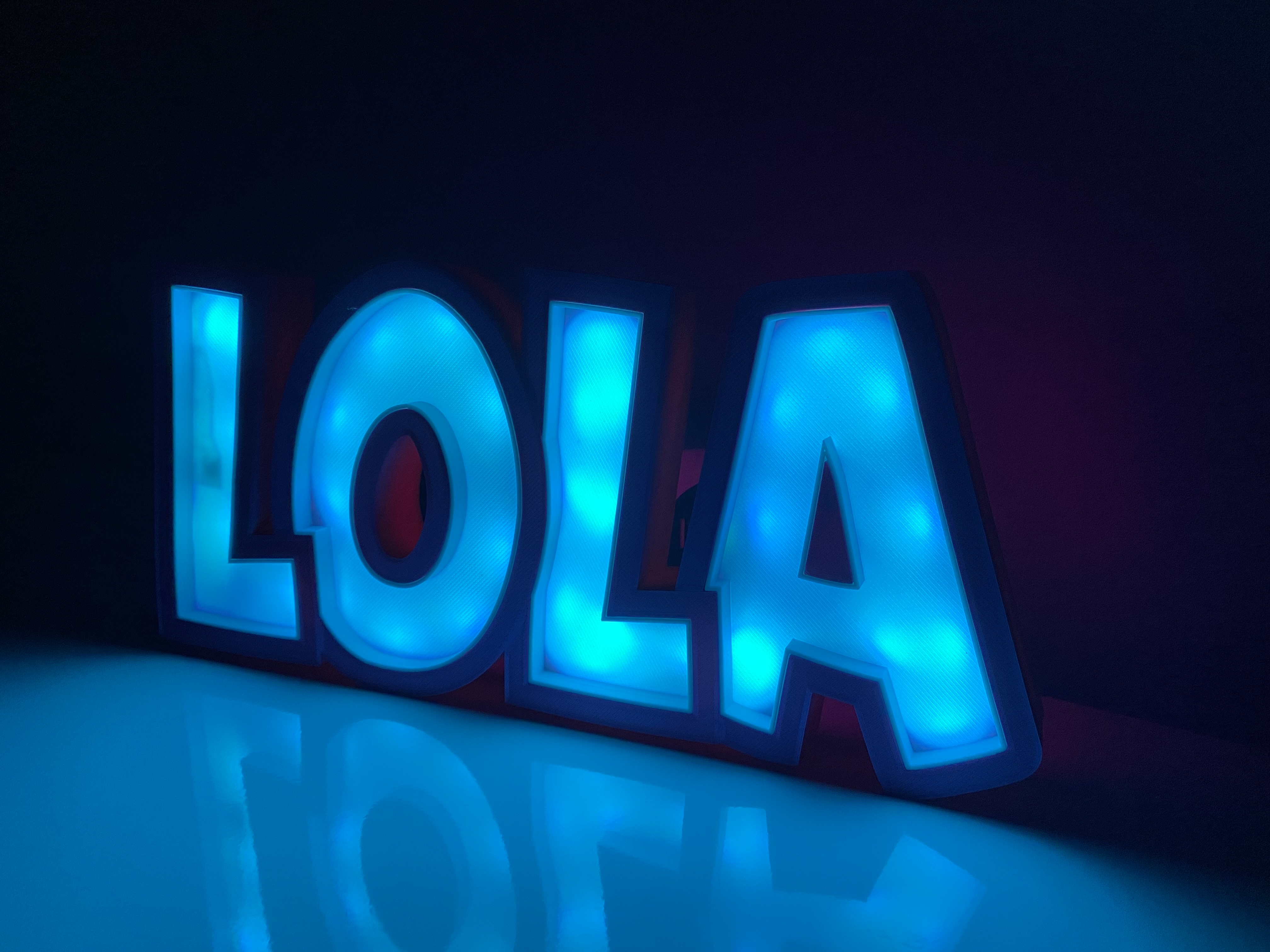 Prénom LOLA by TD3D | Download free STL model | Printables.com