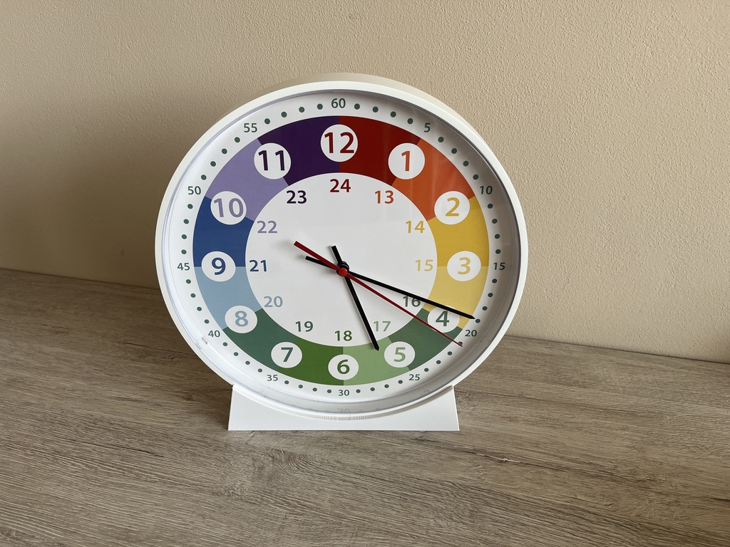 Stand for IKEA KORVTRÄD wall clock