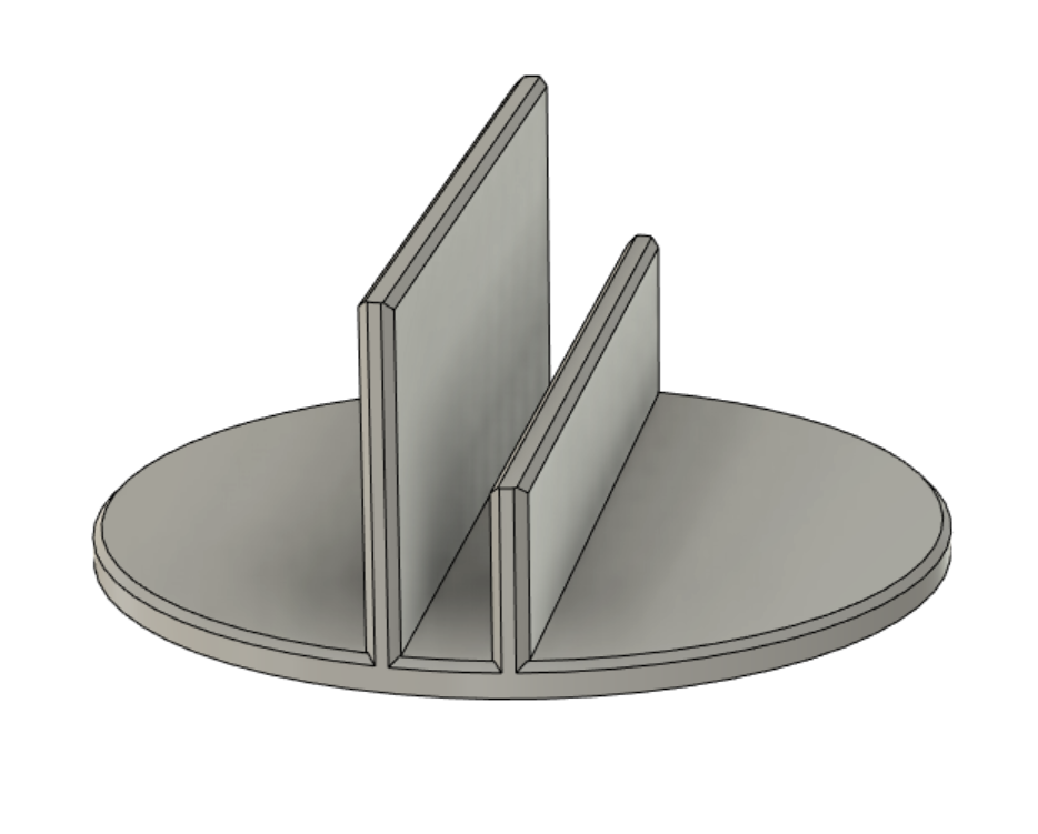 Parametric standing holder - F360