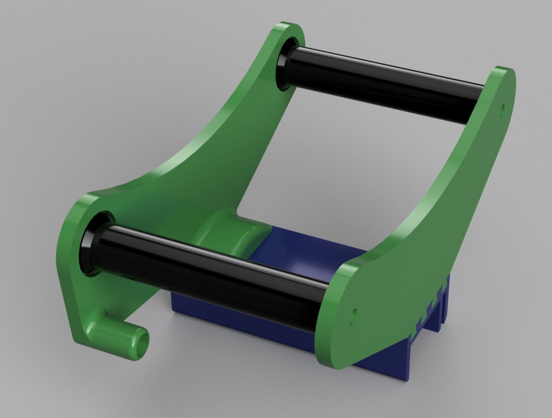 Miniatura 3 do modelo 3D Sidewinder X2 Spoolmount