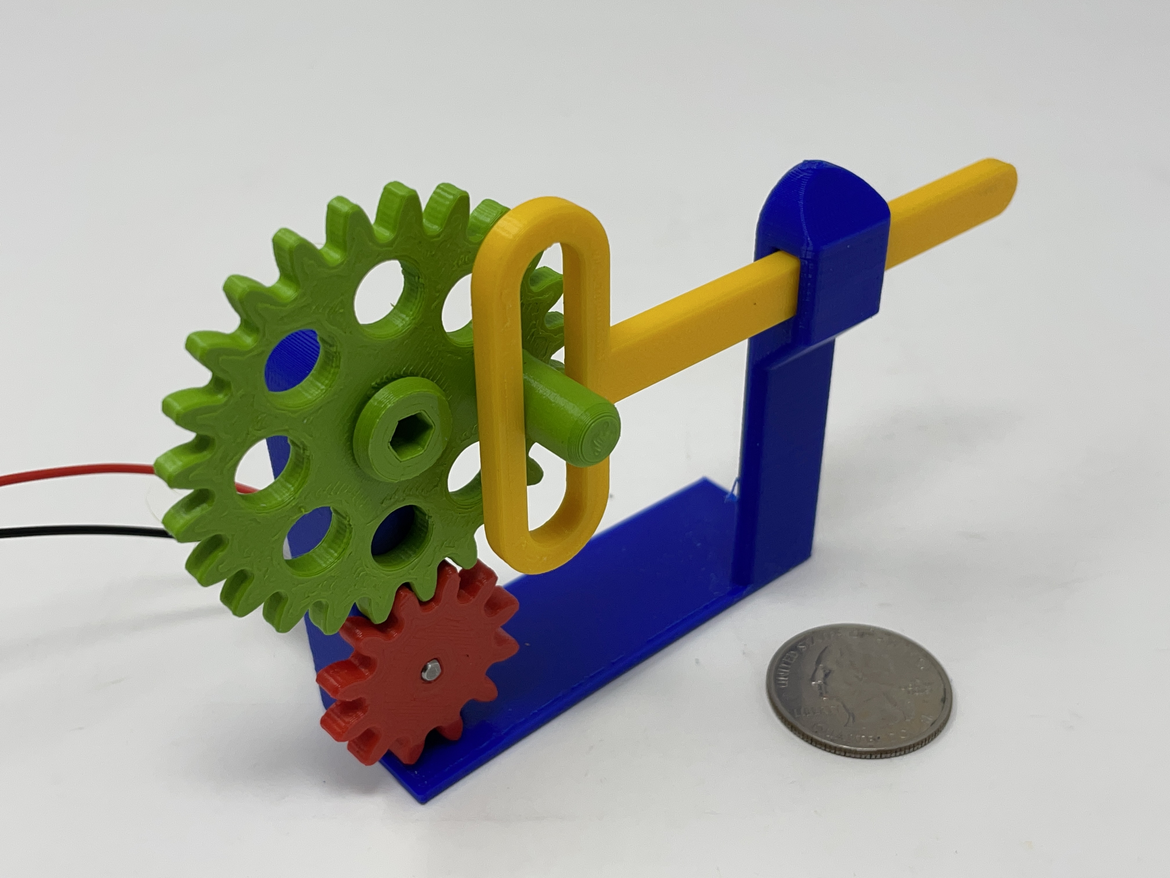 A Simple 3D Printed Scotch Yoke Mechanism. by gzumwalt | Download free STL  model | Printables.com