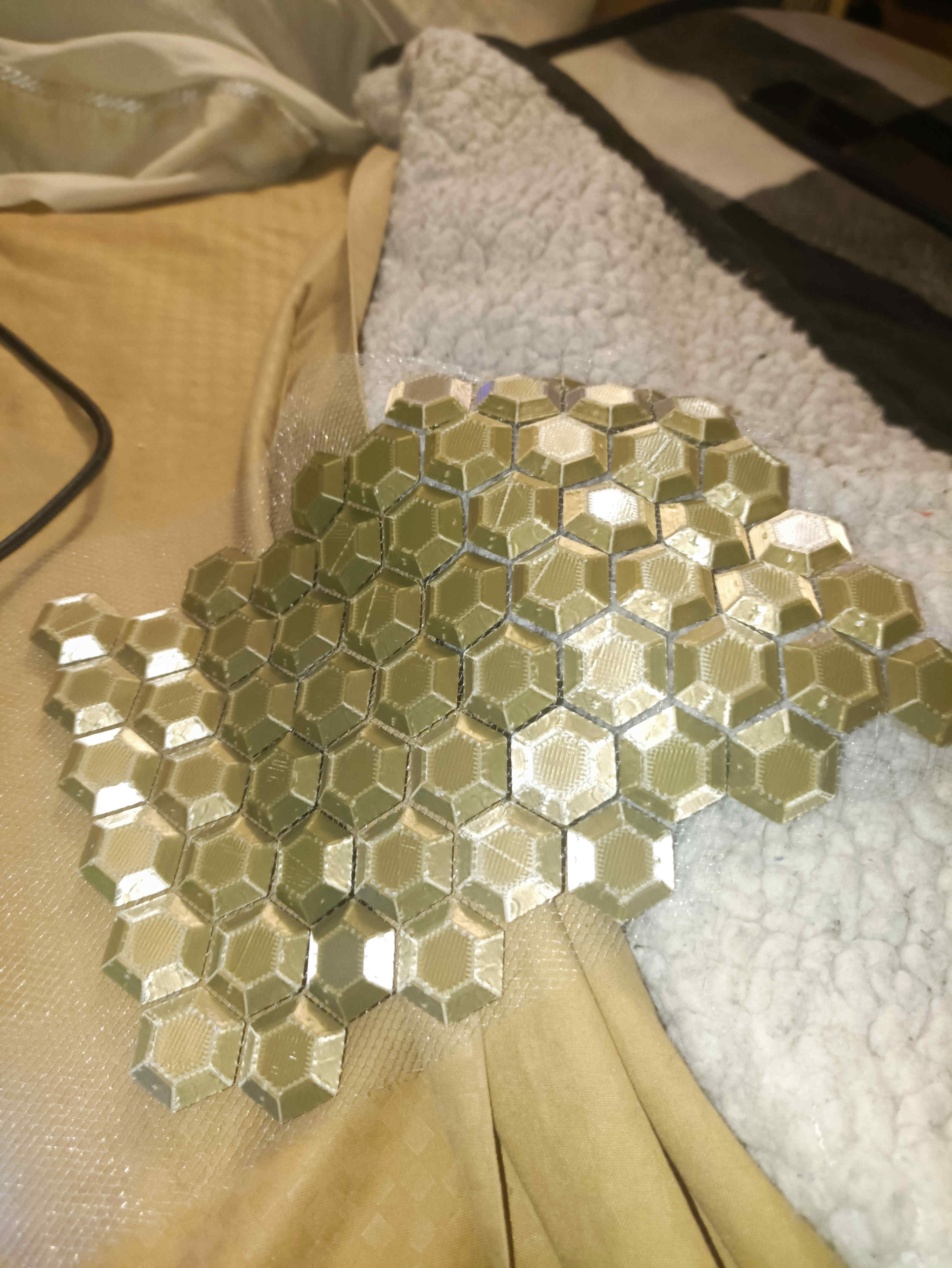 Hex Pattern for Tulle