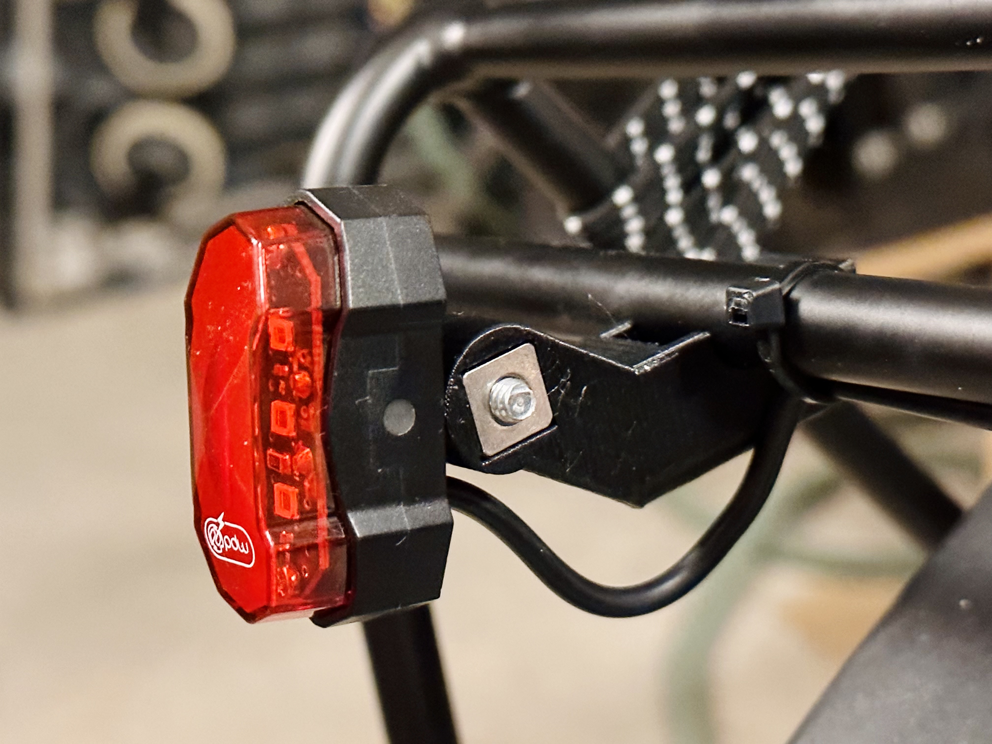 E-Bike Tail Light Mount PDW Kepler to Surly by Marc Liyanage | Download free STL model 