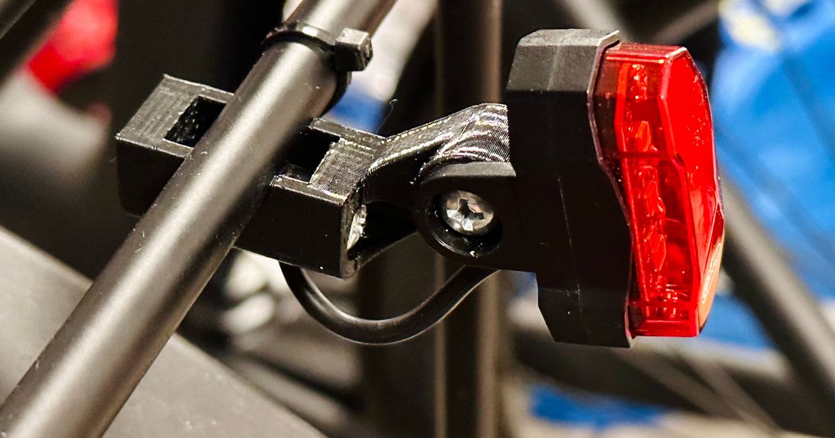 EBike Tail Light Mount PDW Kepler to Surly by Marc Liyanage Download