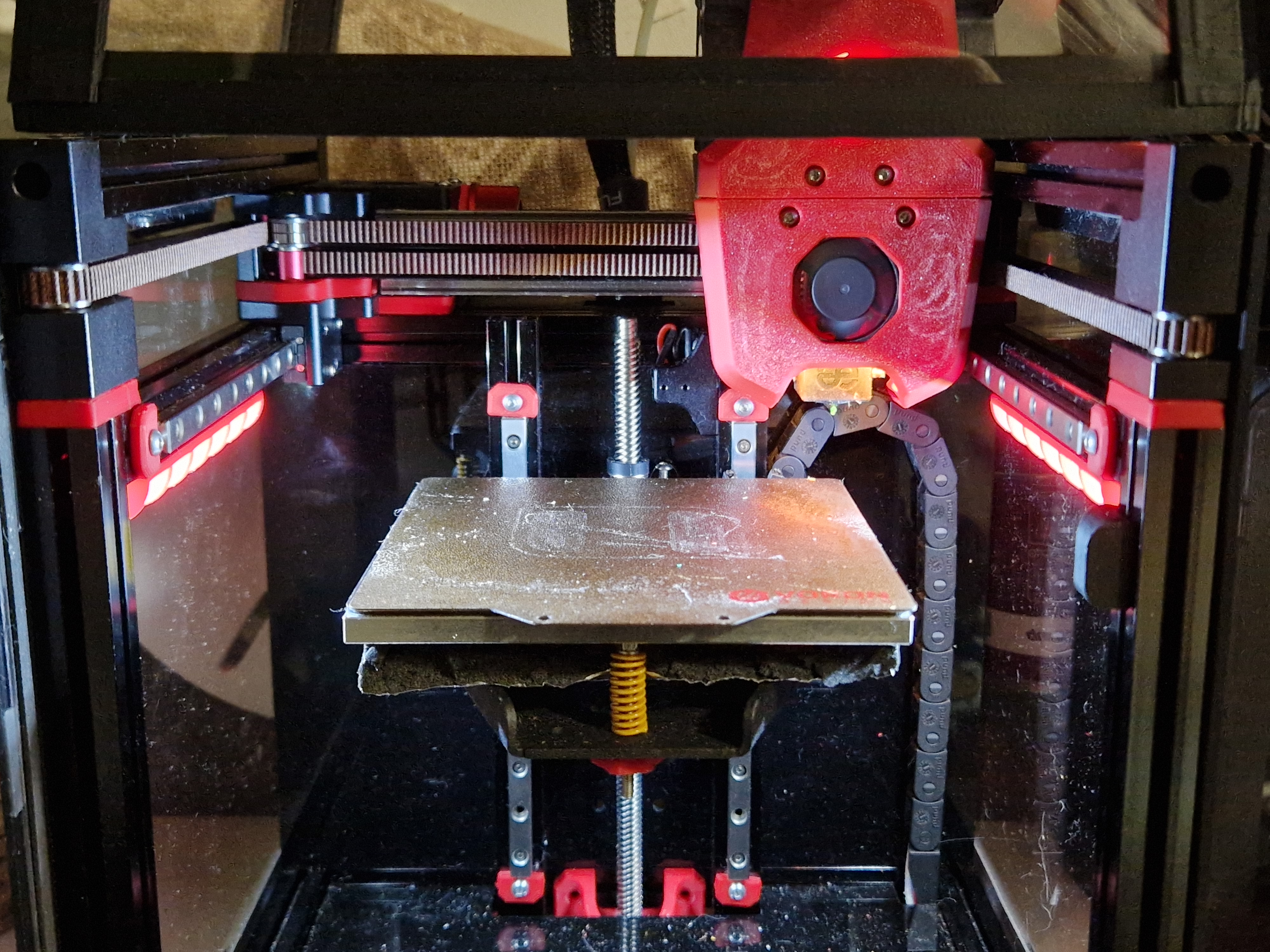 Miniatura 2 do modelo 3D voron v0.1 led 5050 holder+diffuser