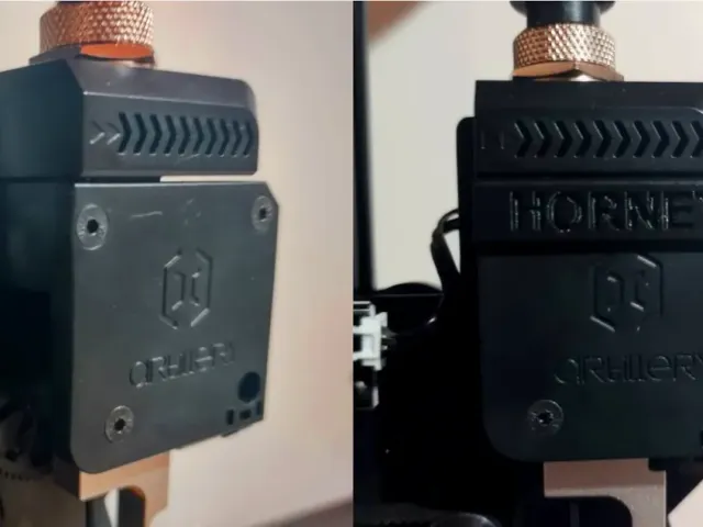 Artillery hornet extruder wedge