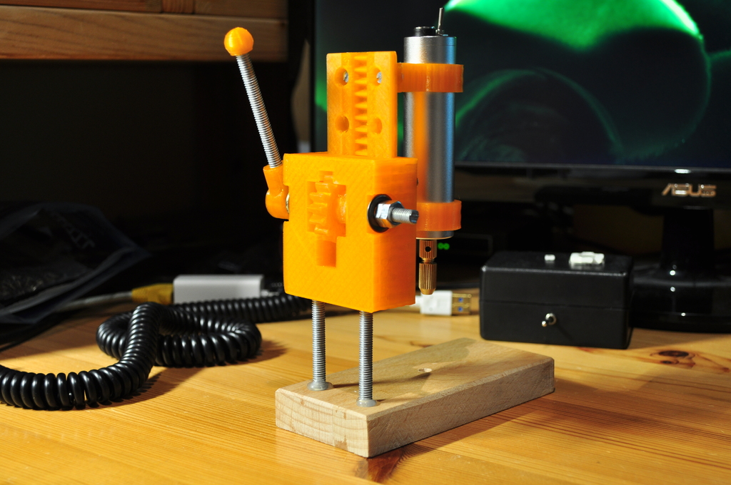 Miniatura 13 do modelo 3D Mini Drill Press for PCB Drill