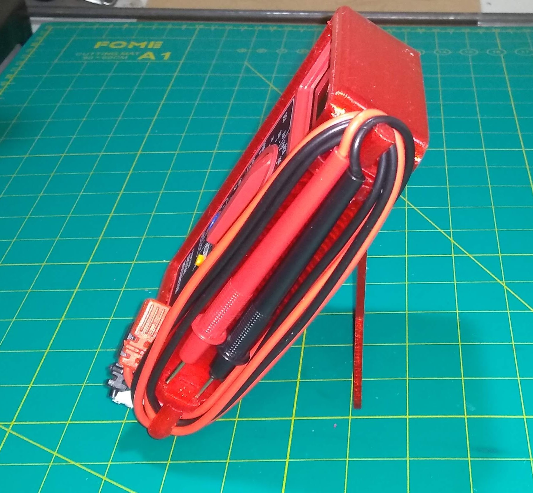 Multimeter Stand and Lead Holder by DDS3D Printing & Design