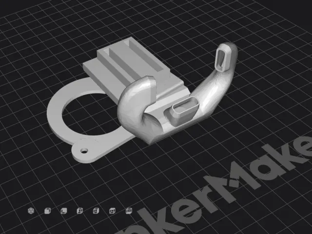 AnkerMake M5 5015 Fan Duct and Extruder Case