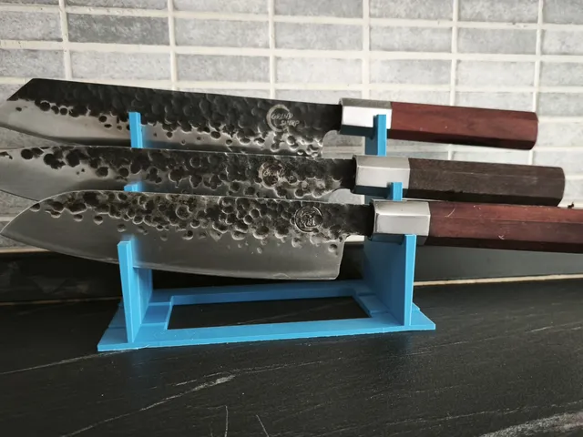 3 Kitchen Knives Holder