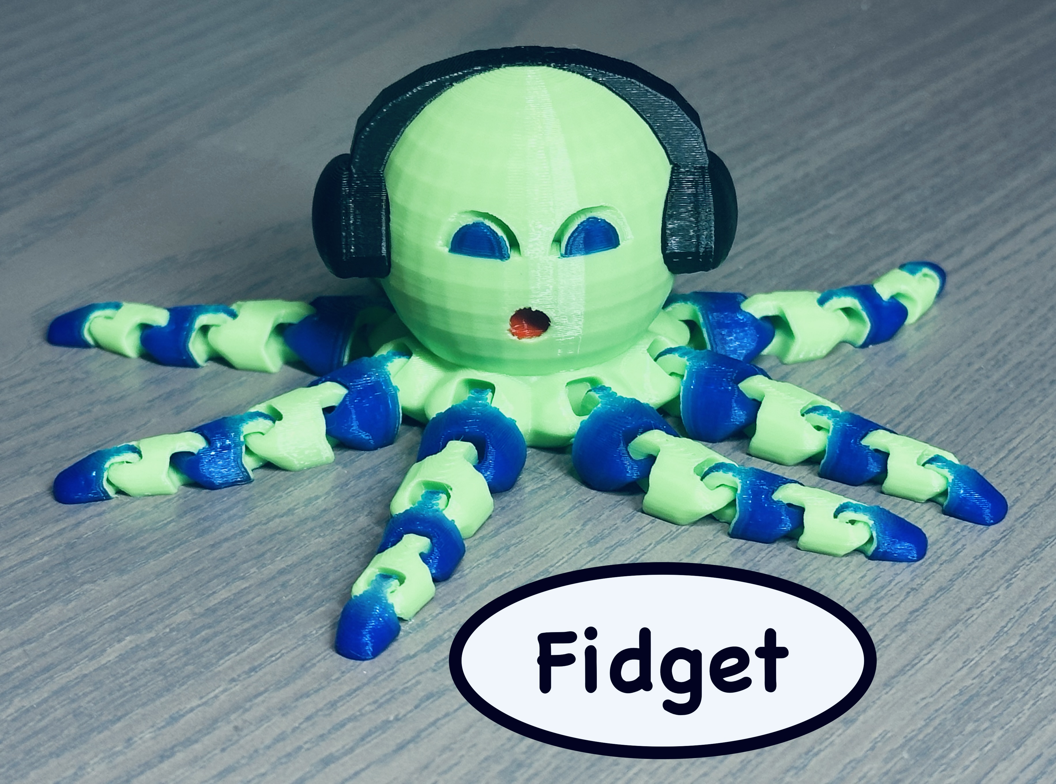 Octo-DJ (disc jockey) - Fidget
