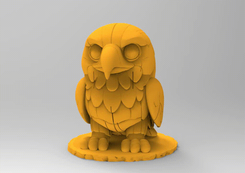 3D Aigle puzzle