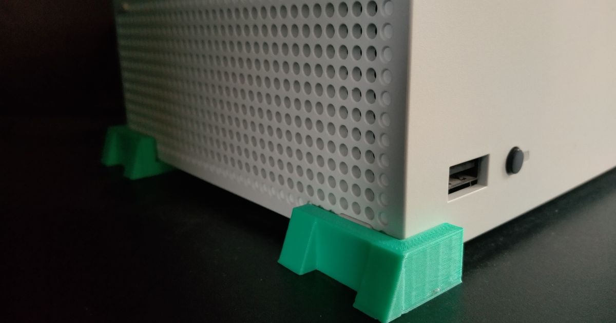 XBOX One or Series S Riser Feet by andotis0105 | Download free STL ...