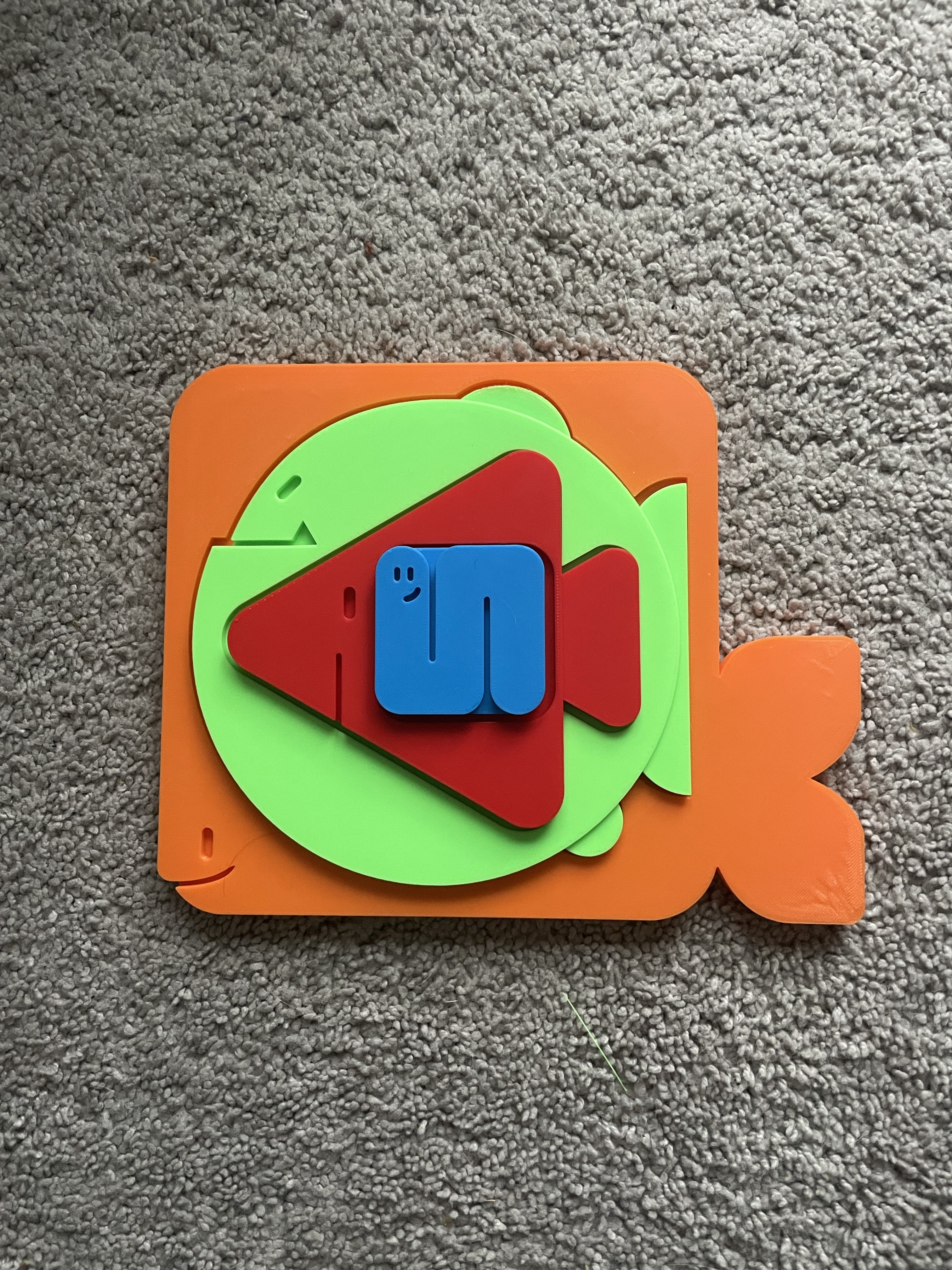 Fish Puzzle Montesori