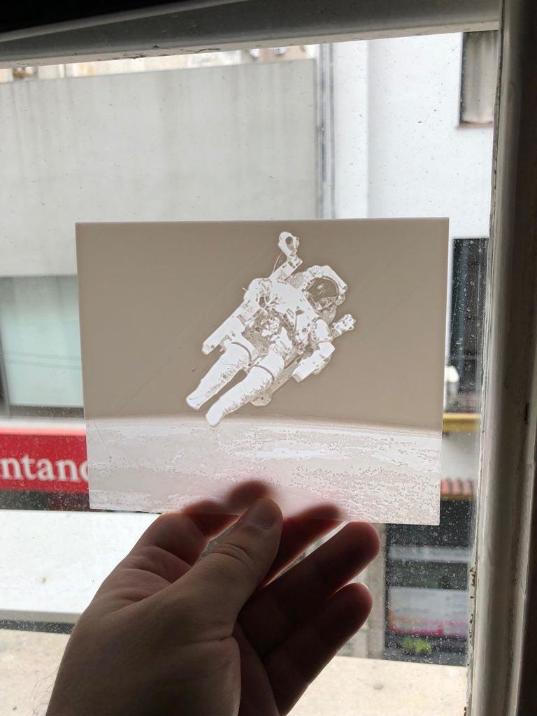 First try of Lithophane