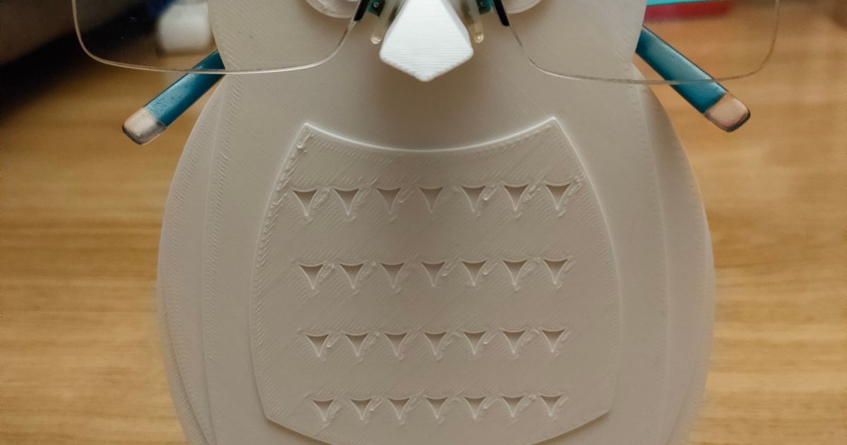 OWL ON BRANCHEyeglass stand ver. II by DGA Download free STL model