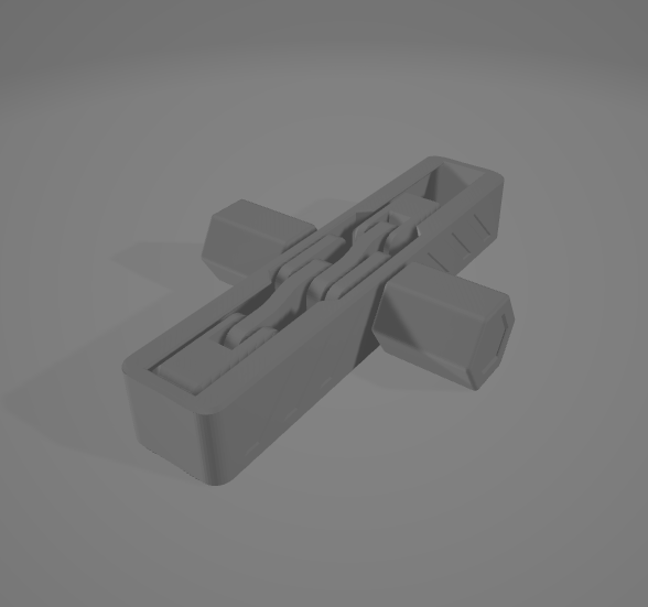 Motor Fidget with 2 Handles - Print In Place