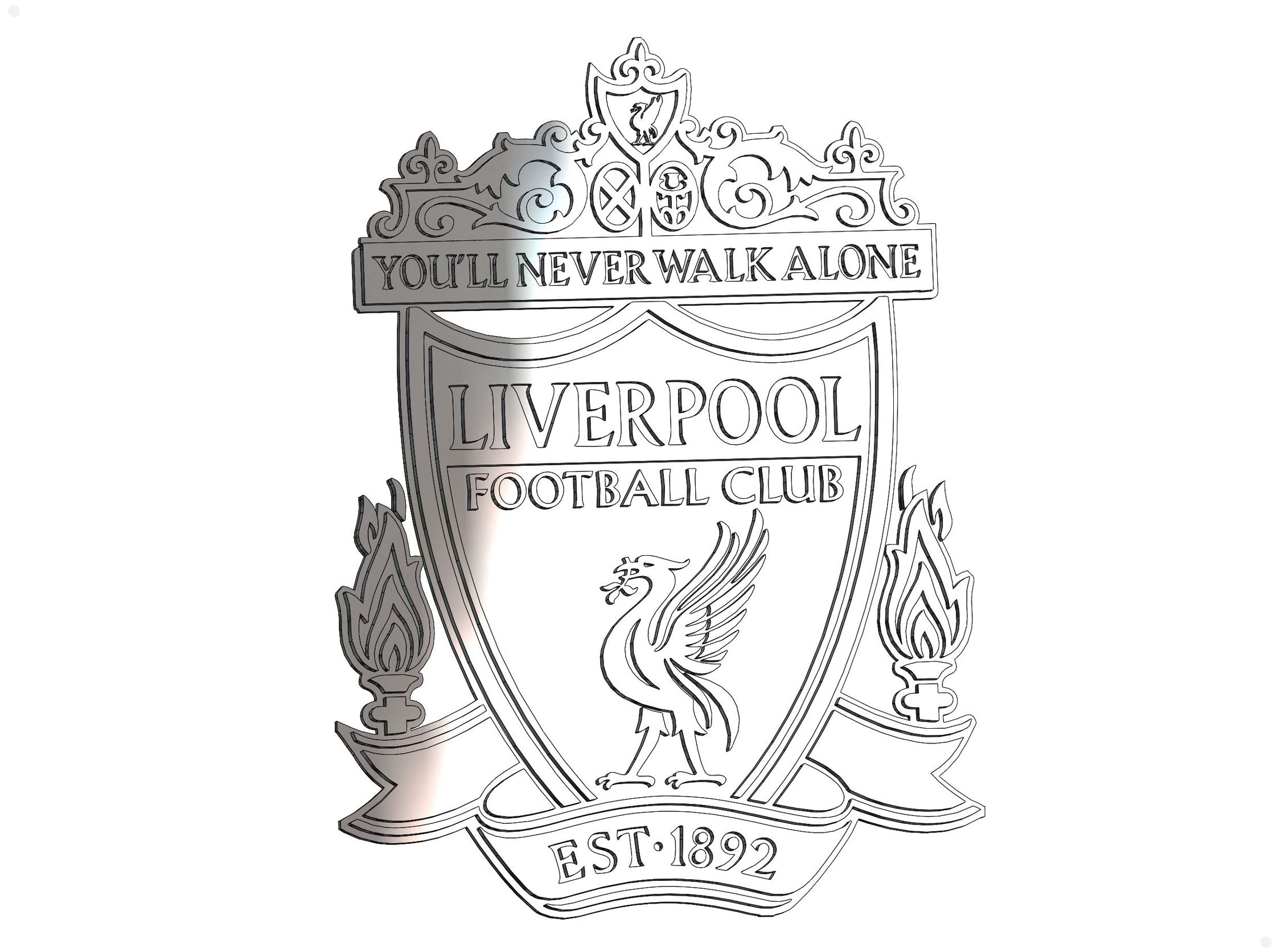 Premier League Team's Logo by Referentiel | Download free STL model ...