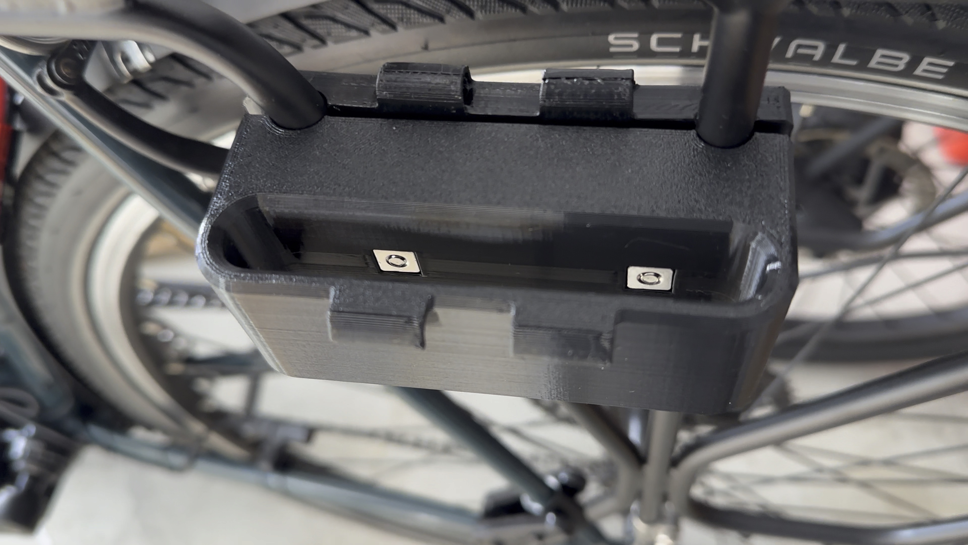 Bike Lock Holder by Marc Liyanage | Download free STL model ...