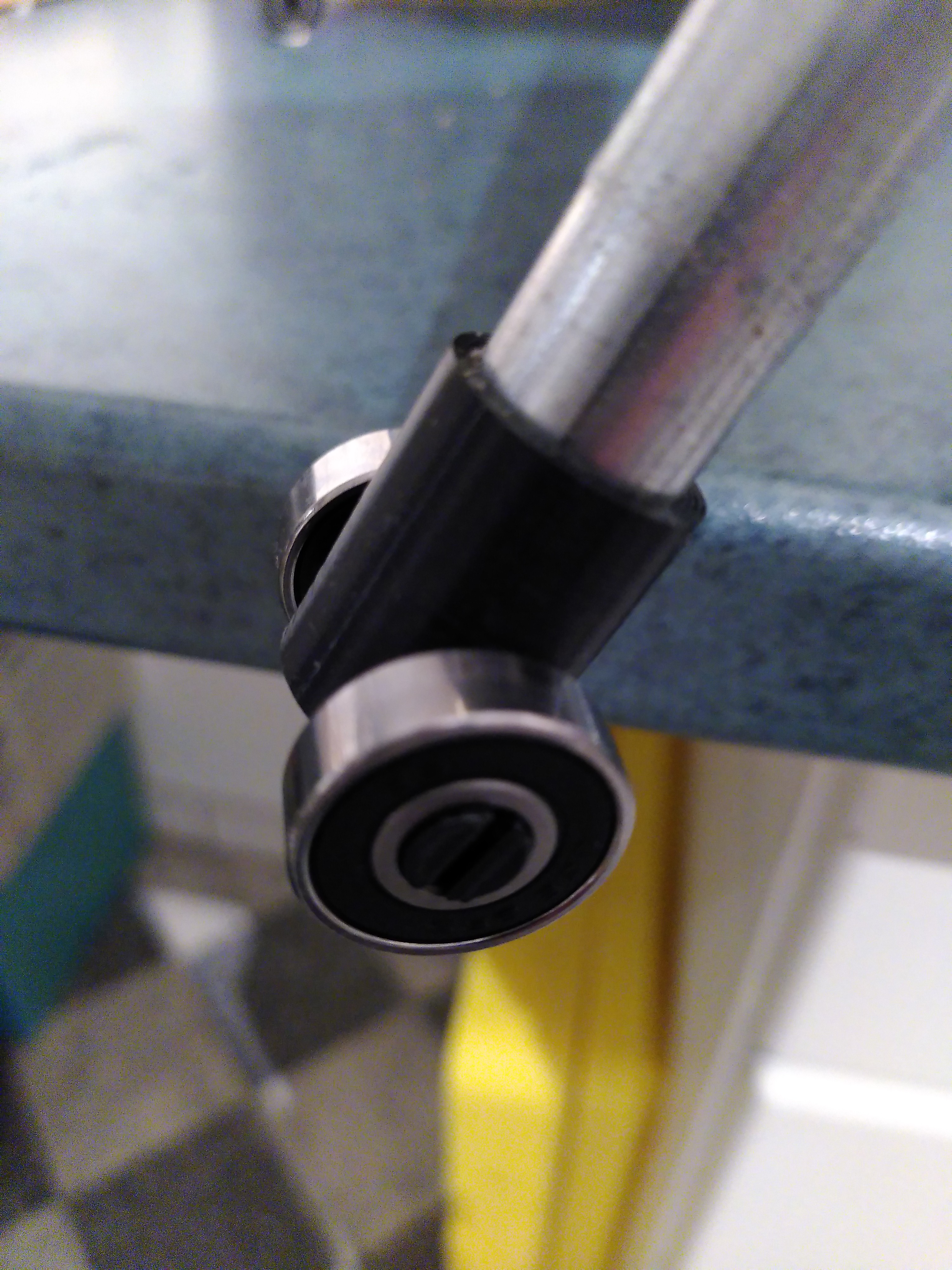Bearing Roller for recycling bag holder