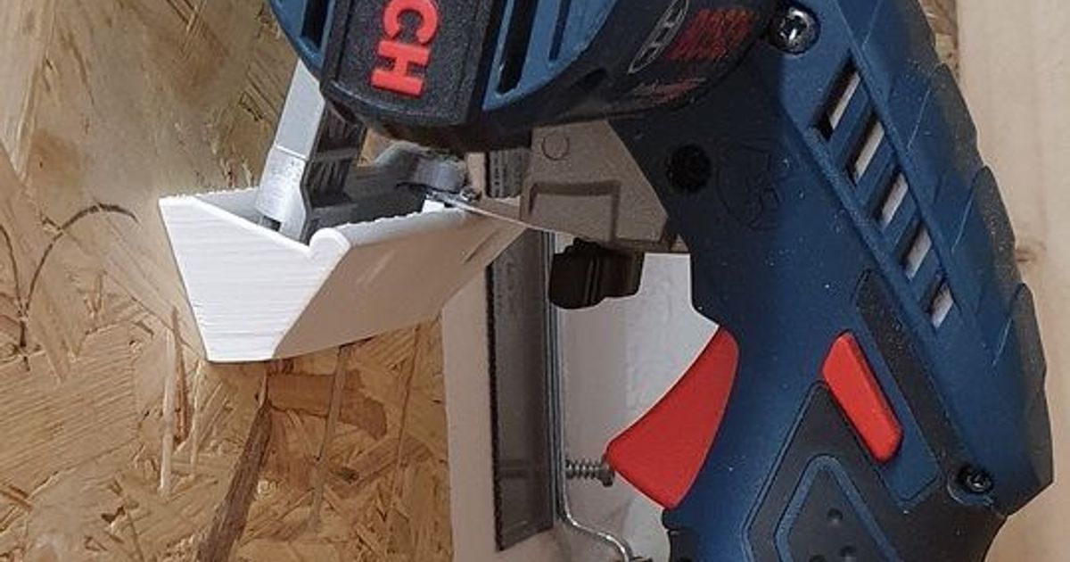 Bosch GKS 12V holder by boso Download free STL model
