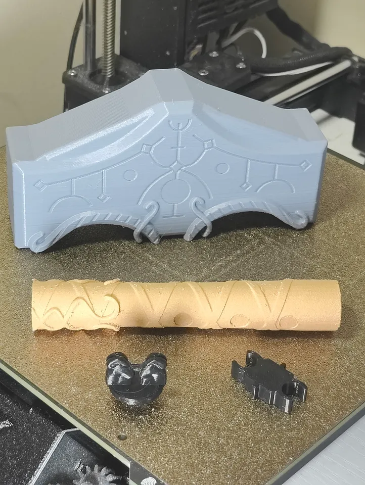 Thors Hammer Mjolnir From God of War - 3D Print Model by 3dprintstorestl