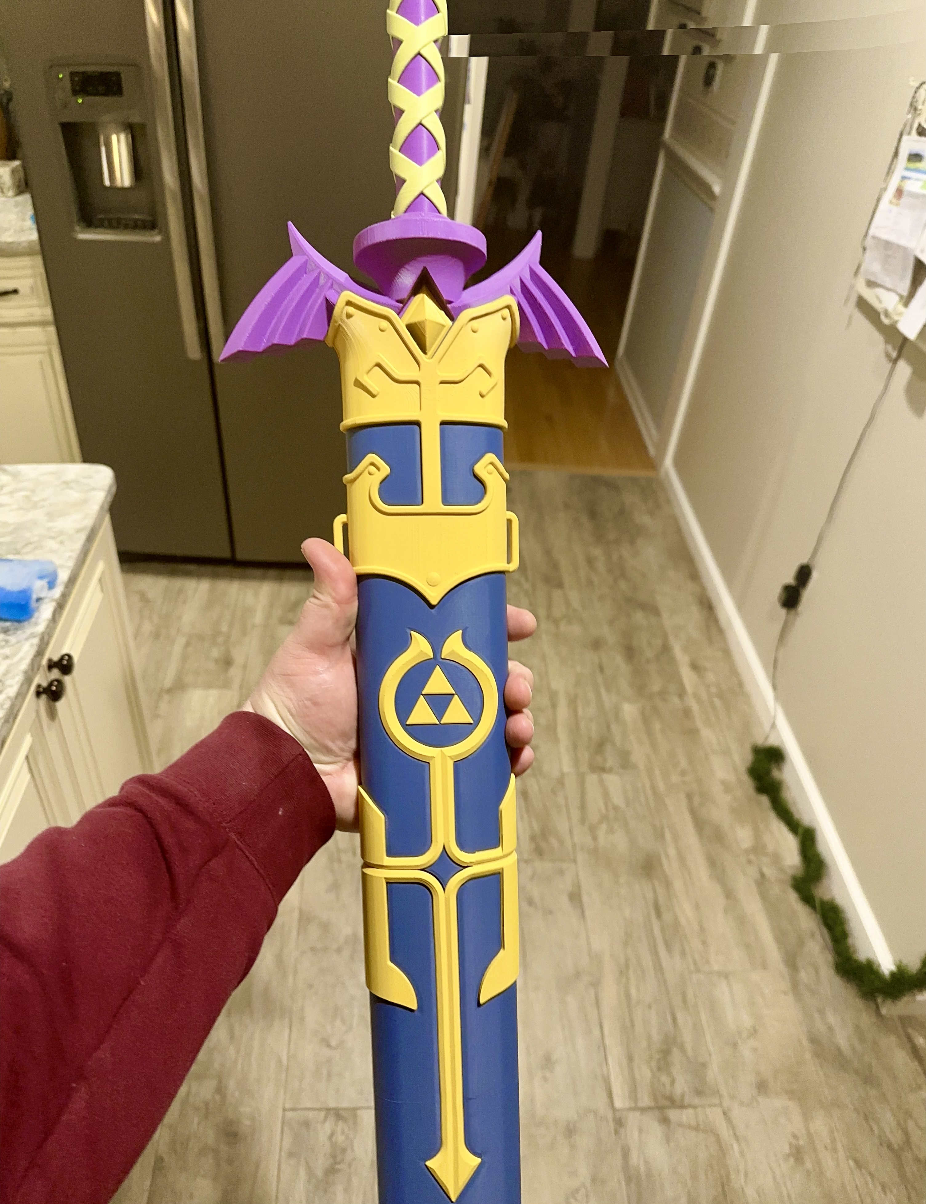 Legend of Zelda Master Sword Scabbard (BOTW) (TOTK) (Full Scale)