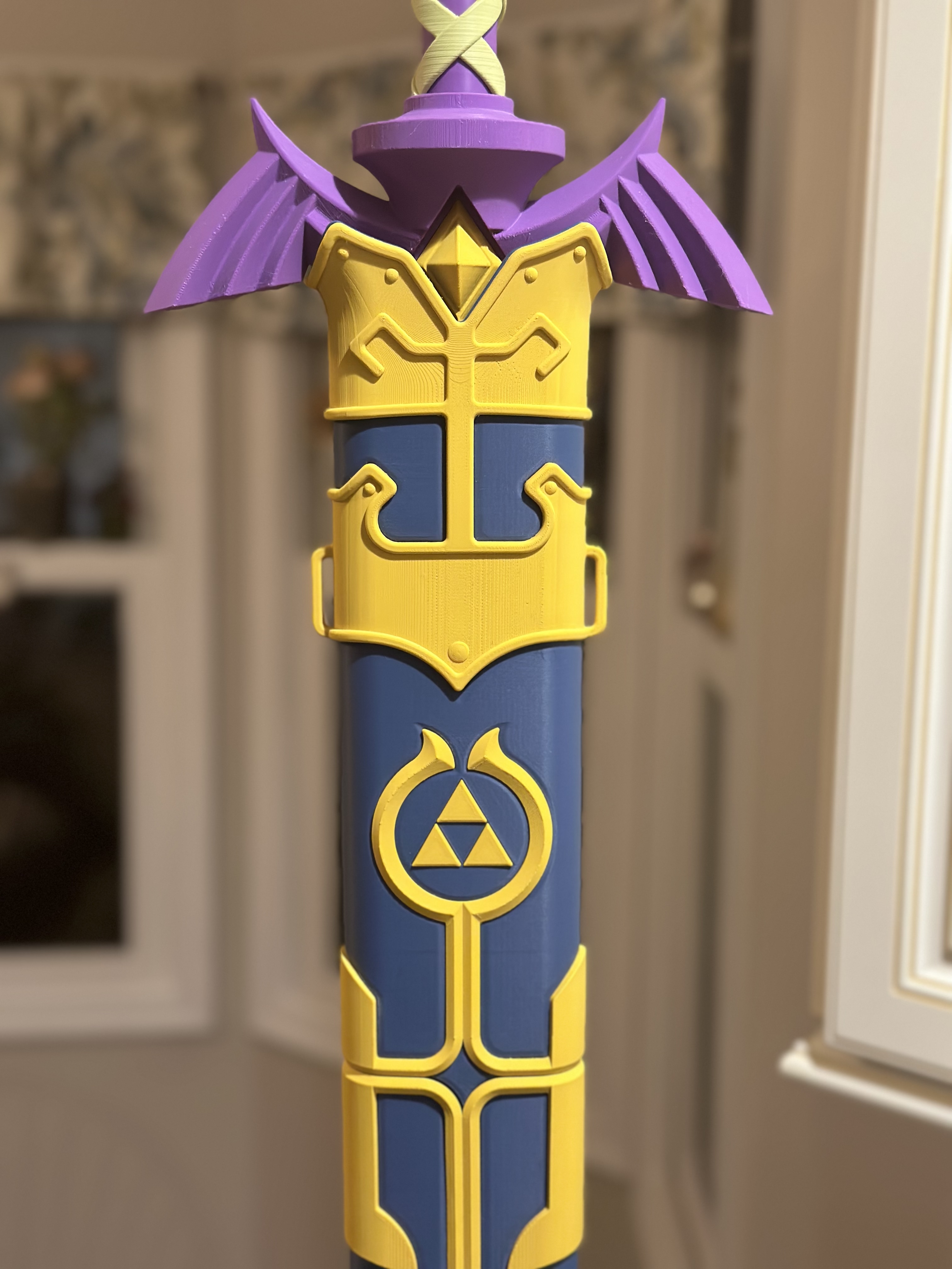 FULLY ASSEMBLED Zelda - Sheath for Master Sword - Breath of the Wild hot - 3D Printed