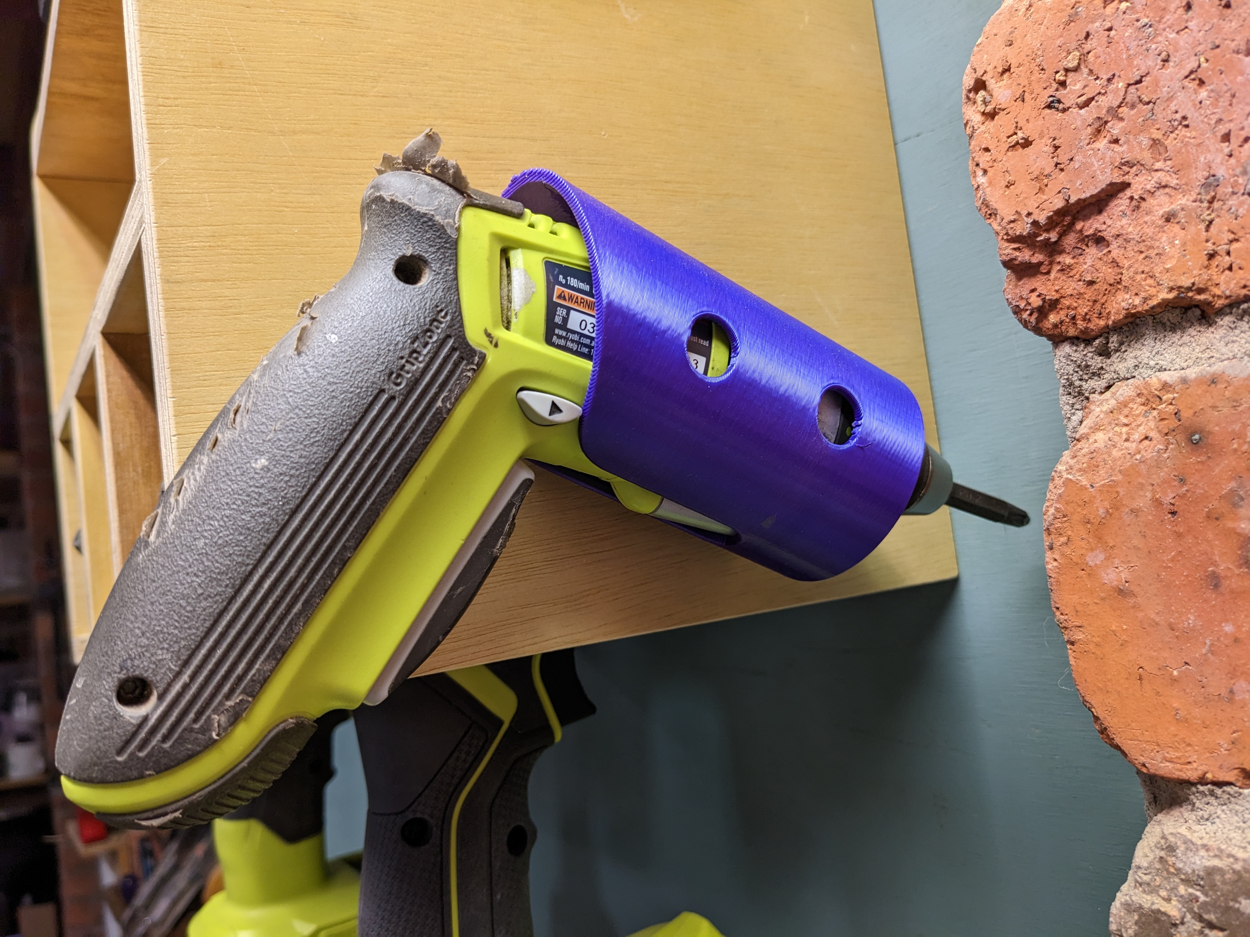 Miniatura 7 do modelo 3D Electric Screwdriver Holder