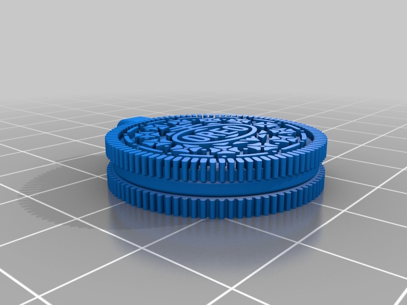 Oreo Thin Display Knob By Devanopolis Download Free Stl Model