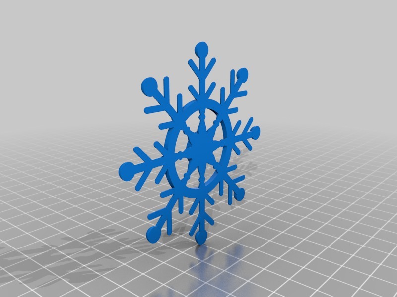 Ships Helm Snowflake