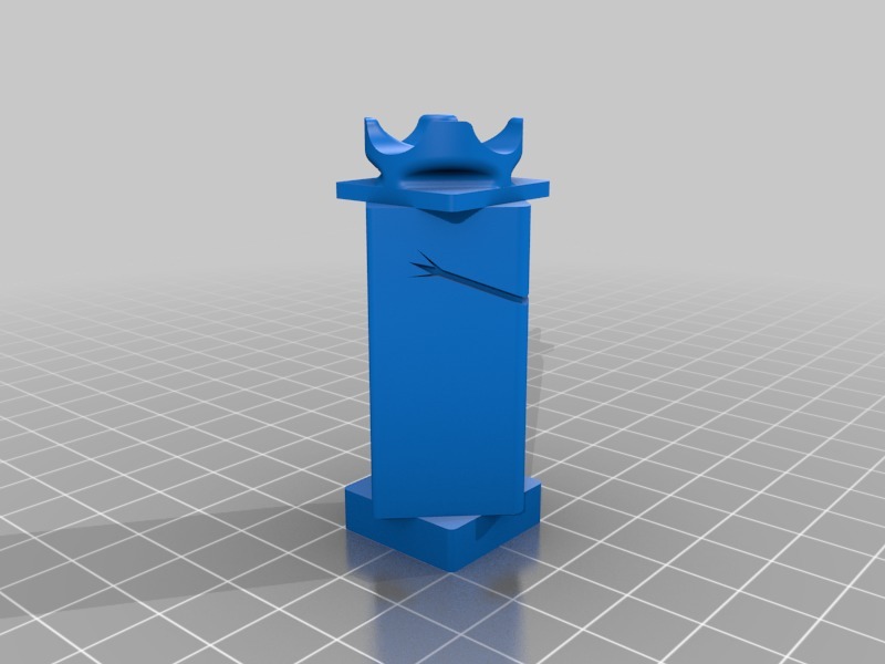 Miniatura 4 do modelo 3D Minimalist Chess Set