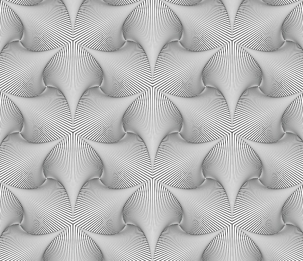 Bizarre Tessellating Illusion