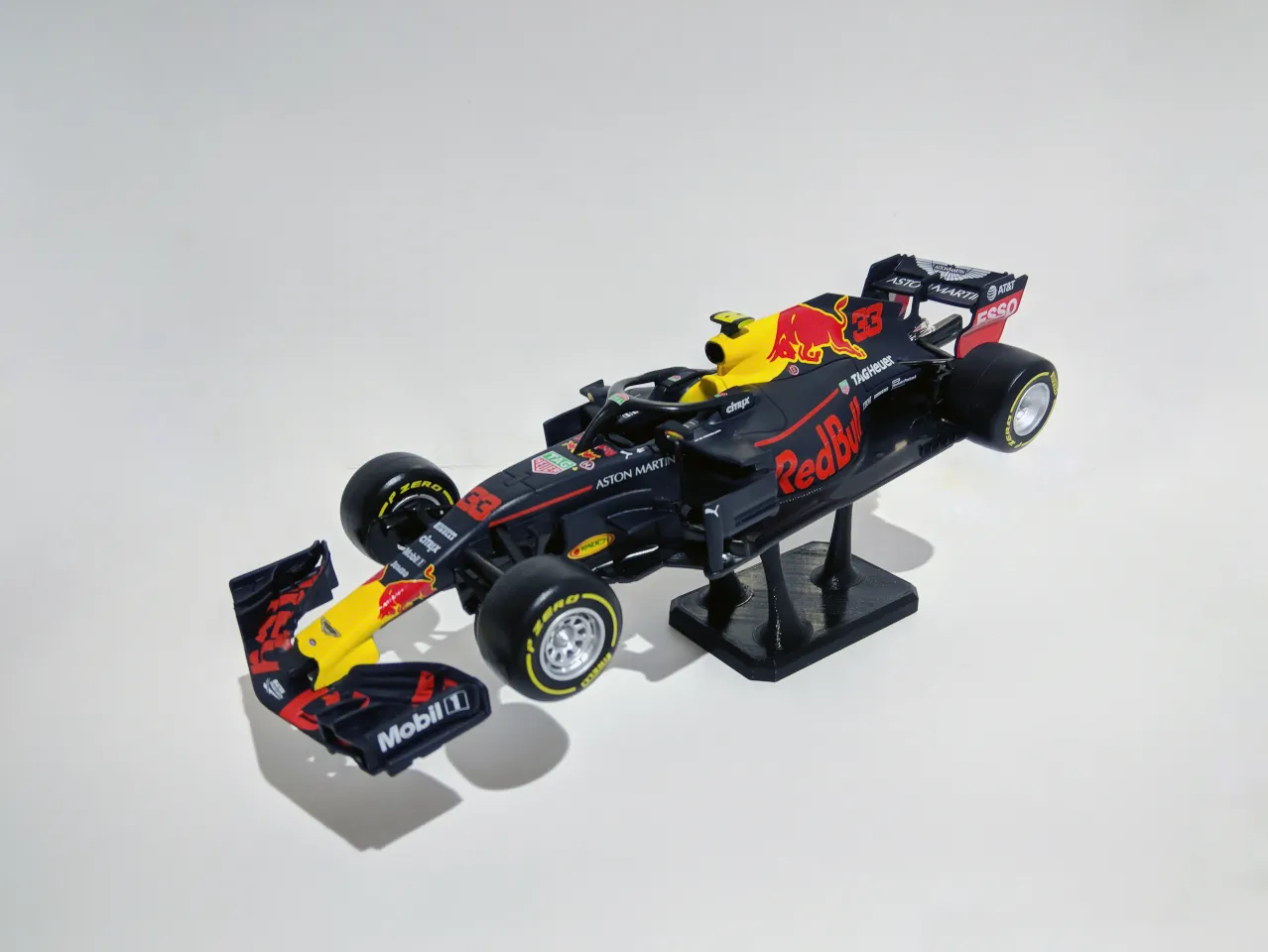 Red Bull F1 Miniature Stand #1 by The3Designer, Download free STL model
