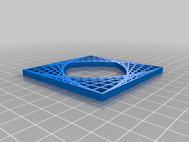 Miniatura 6 do modelo 3D Mesh Art/Pendant