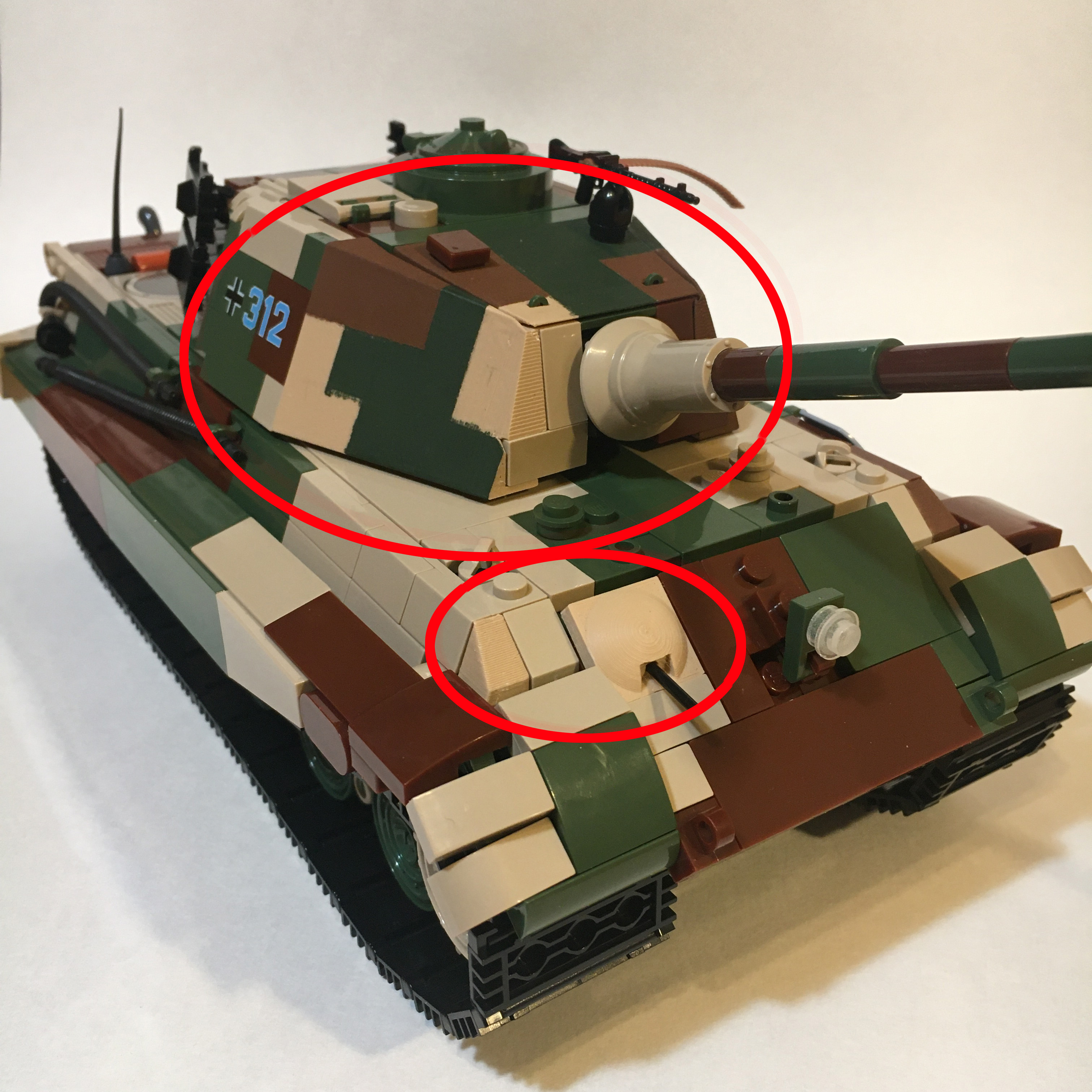 Cobi Koenigstiger/Tiger Upgrade Parts