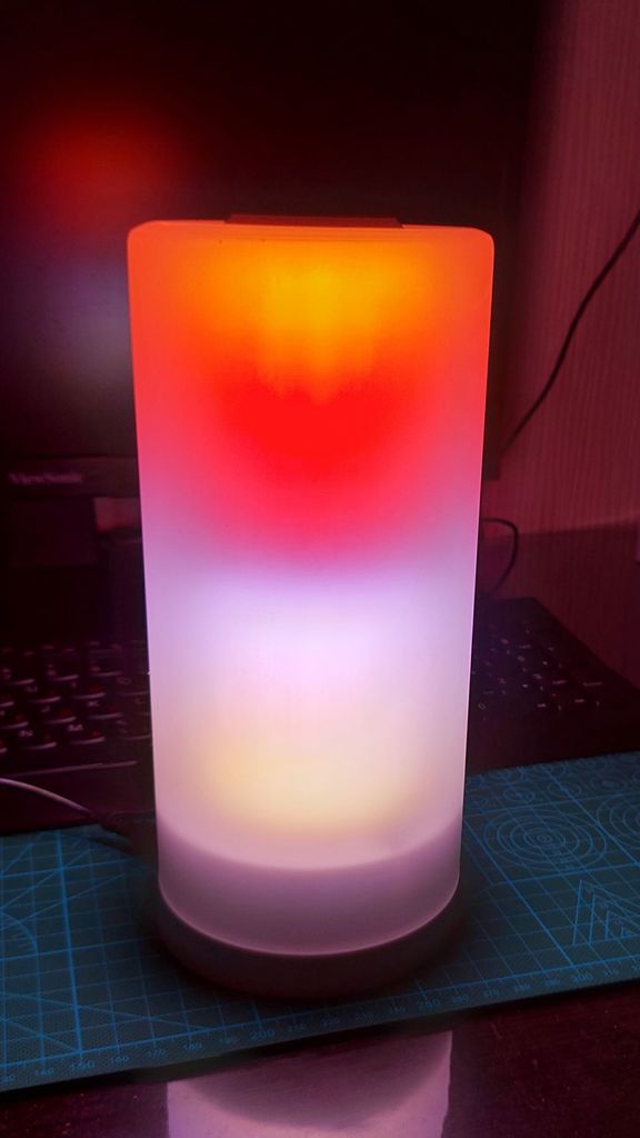 GyverLamp enclosure for LeroyMerlin glass cover by Sheriff02 | Download ...